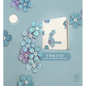 NLT Thrive Creative Journaling Devotional Bible (Hardcover, Blue Flowers) - Hardcover