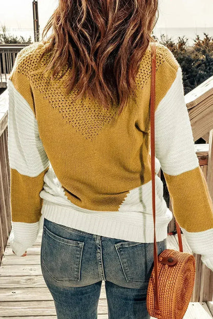 Chevron Pullover Sweater