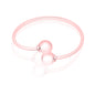 MASSETE Sterling Silver 925 Ball Wire Bracelet Bangle
