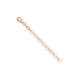 Chain Extender for Necklace Sterling Silver Rolo Italy