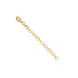 Chain Extender for Necklace Sterling Silver Rolo Italy