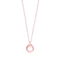 MASSETE Sterling Silver 925 12mm Ball Pendant Necklace Rolo Chain 17"
