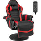 Massage Video Gaming Recliner Chair with Adjustable Height