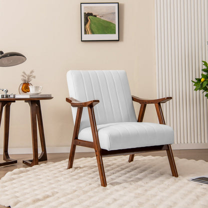Modern Accent Chair Leisure Armchair with Felt Pads