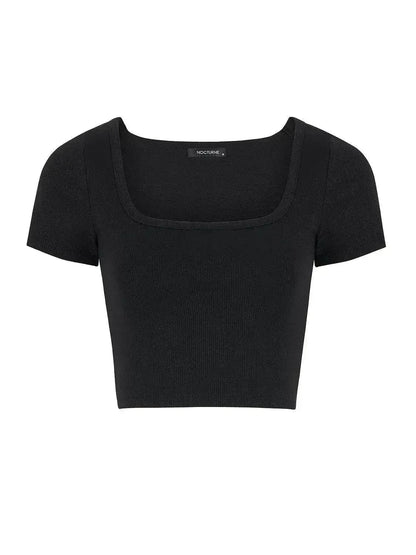 Square Neck Crop Top