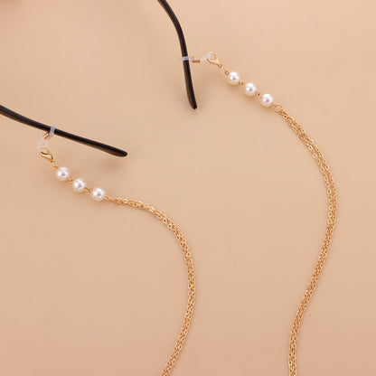 Pearl Glasses Chain Necklace Sunglasses Eyewear
