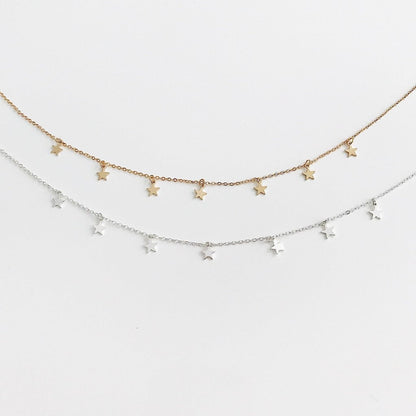 Boho Women Star Choker Necklace