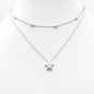 Layered Heart Pendant Necklace Jewelry for Women