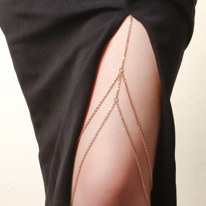 Elastic Multi Layer Leg Chain Thigh Chain