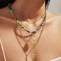 Bohemian Vacation Style Shell Beaded Weave Beach Bracelets