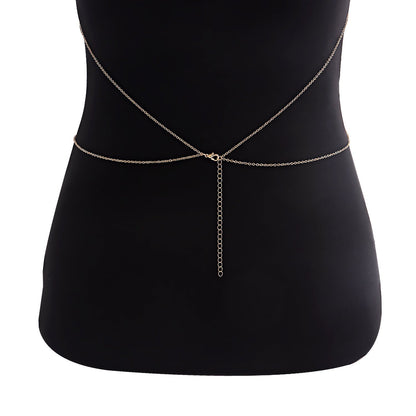 Bikini Chain Punk-style Nightclub Sexy Halter Body Waist Chain