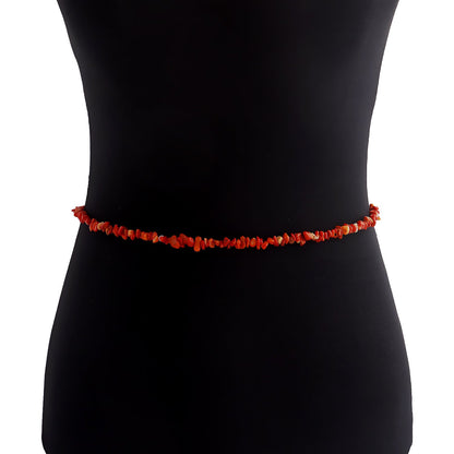 Bohemia Style Natural Stone Gravel Waist Chain