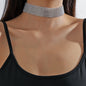 Trend Sparkling Rhinestone Clavicle Chain Full Diamond Necklaces