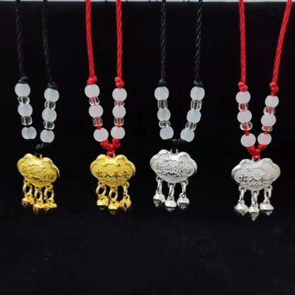 Longevity Lock Female Safe Trip Sier Necklaces