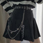 Punk Butterfly Belt Waist Chain Multi Layer HipHop Keychain Jewelry