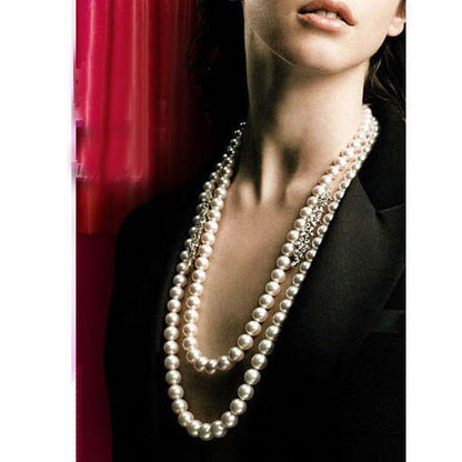 150cm Multi-layer Long Pearl Necklace for Women