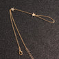 Star Charm Slave Bracelet With Ring