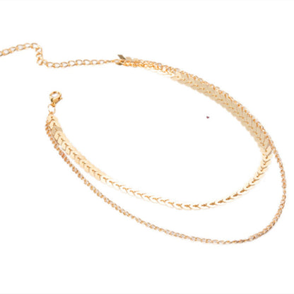 Wheat Link Chain Necklace
