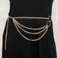Goth Punk Style Double Layer Metal Pants Chain