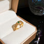 Female Niche High-grade Temperament Open Index Rings
