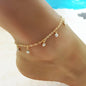 Rhinestone Floating Crystal Beach Anklet Jewelry
