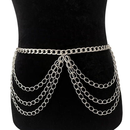 Sexy Bikini Rhinestone Body Chain