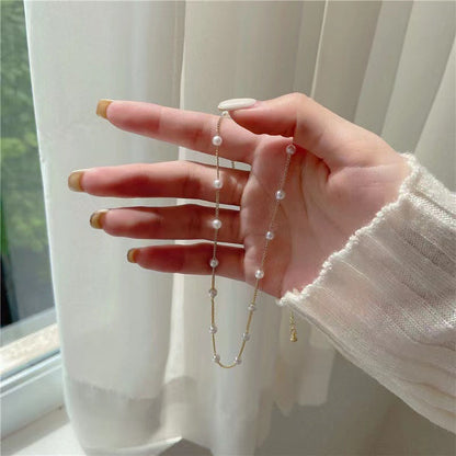 Elegant Bridal Pearls Jewelry Necklace