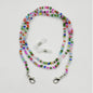 Mask Lanyard Glass Beads Eyeglasses Chain Necklaces