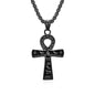 Ancient Egyptian Symbol Cross Titanium Steel Christmas Pendants