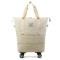 Rhombus Travel Bag: Lightweight, Large Capacity with Dry/Wet Separation
