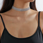 Trend Sparkling Rhinestone Clavicle Chain Full Diamond Necklaces