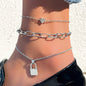 Bohemia Heart Charm Chain Ankle Bracelet