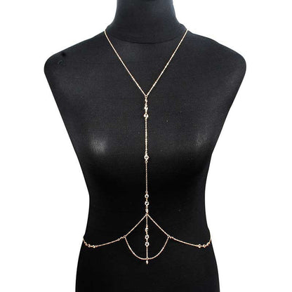 Fashion Body Jewelry Chain Romantic Belly Chest Chain