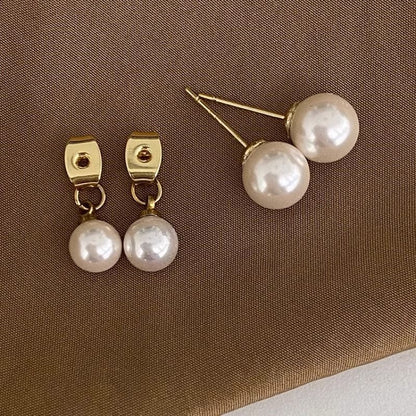 Small Pearl Earrings