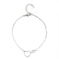 Heart Pendant Anklet Chain Foot Bracelet