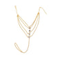 Crystal Tassel Chain Anklet Jewelry