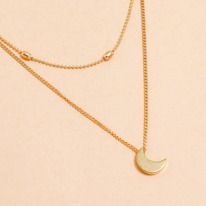 Moon Necklace Pendant Necklace Jewelry