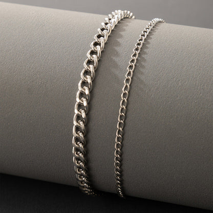 Hip Hop Cuban Chain Anklet Jewelry