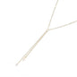 Glass Bead Tassel Necklace