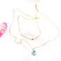 Gemstone Nature Stone Chain Necklace