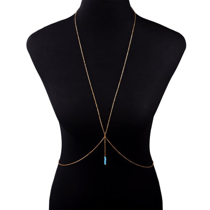 Sexy Summer Body Bikini Chest Chain Harness Jewelry