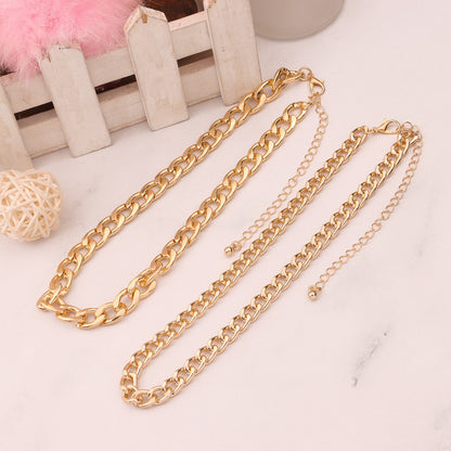 Cuban Chain Necklace Chunky Aluminium Chain