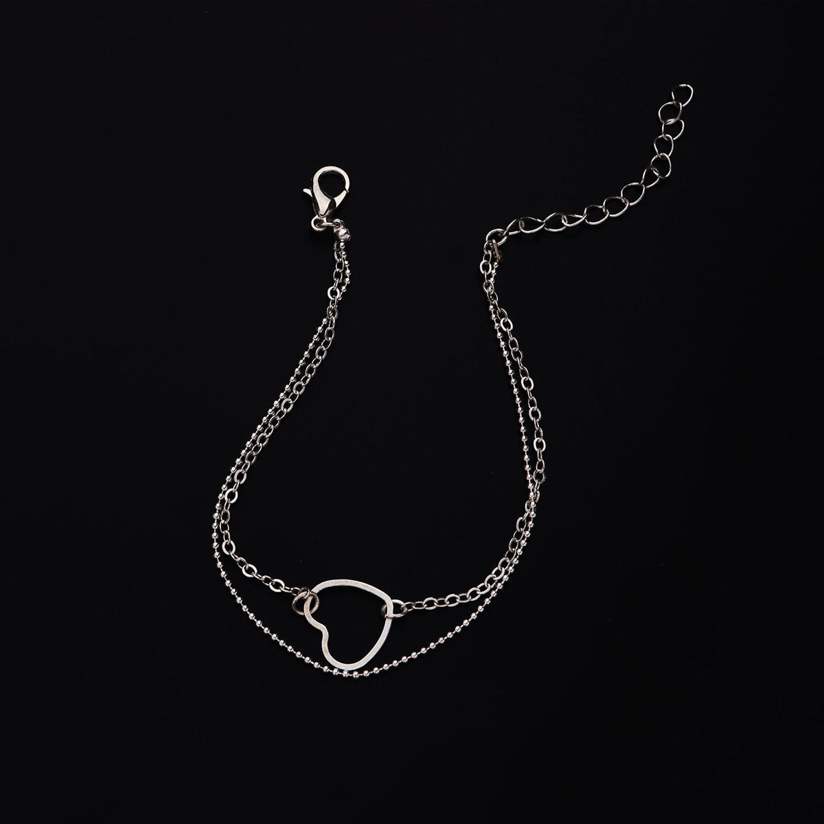 Hollow Cute Heart Bracelet