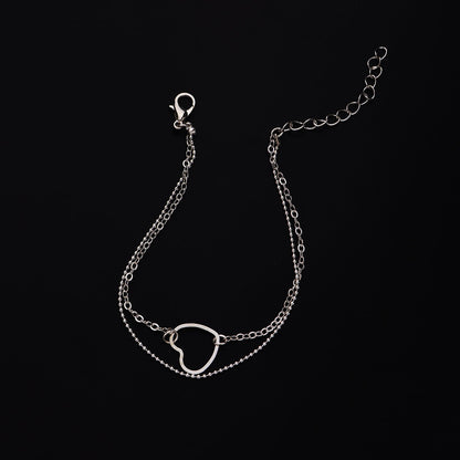 Hollow Cute Heart Bracelet