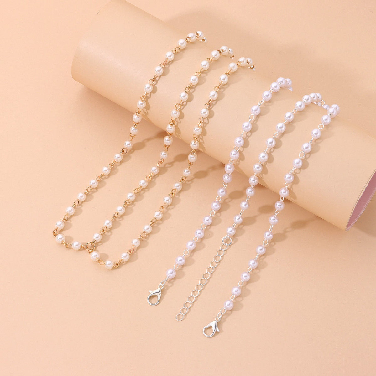 Bohemian Pearl Fashion Bridal Hair Chain