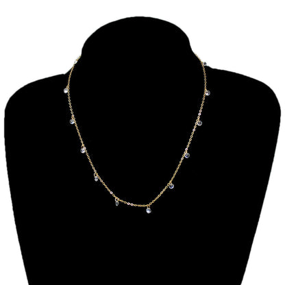 CZ Pendant Necklace