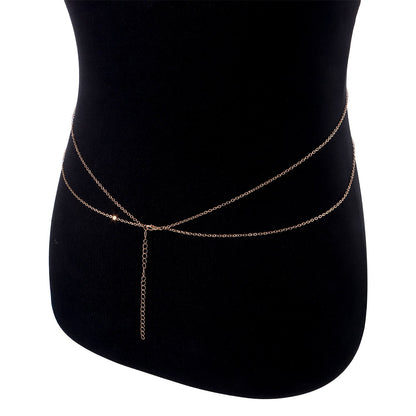 Body Jewelry Sexy Women Round Sequin Body Chain