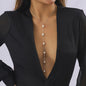 Long Pearls Pendant Necklaces for Women Sexy Tassel