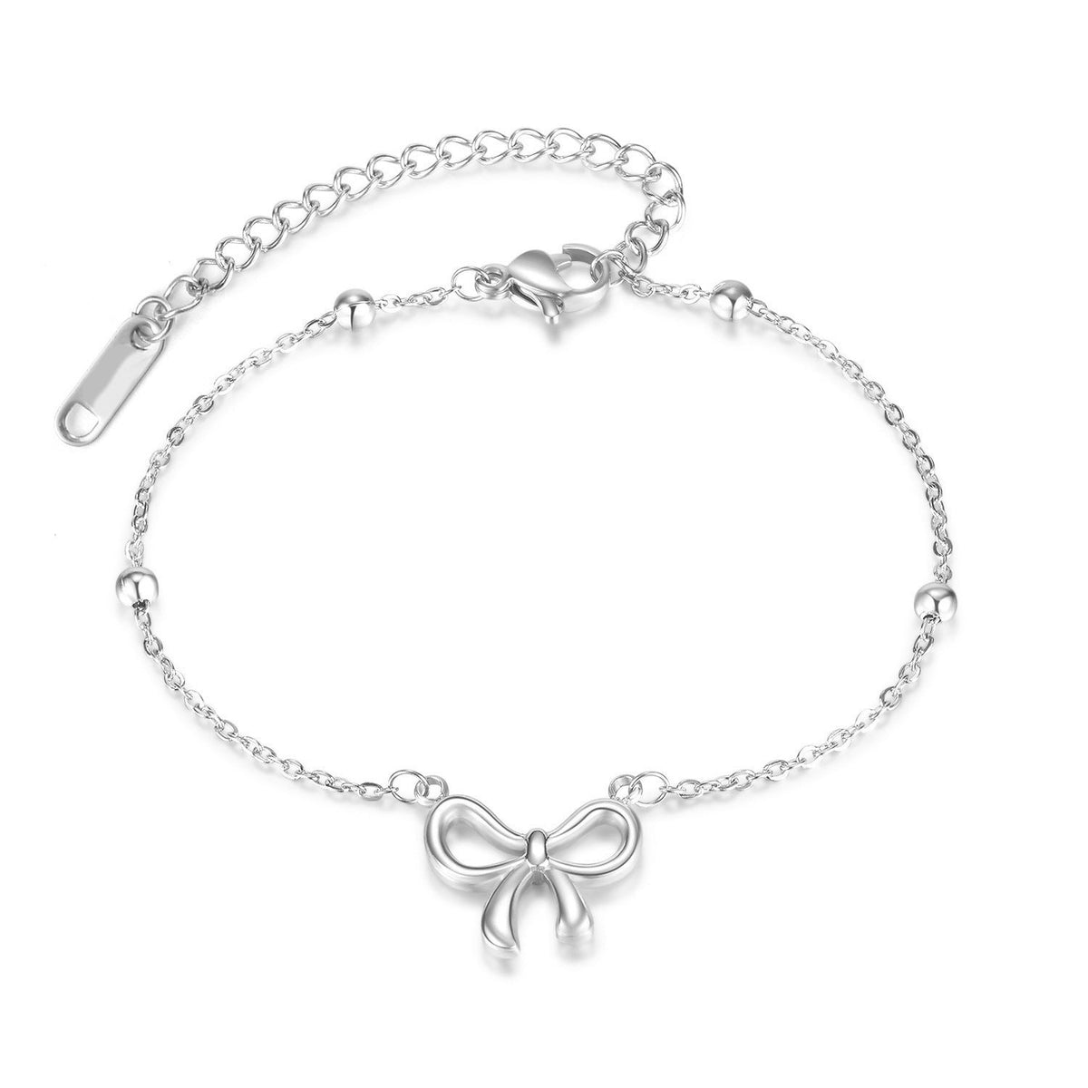 Women's Bow Titanium Steel For Gold Starry Necklaces