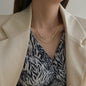 Double Layer Chains Necklace for Women